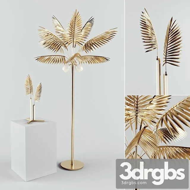 Palmira and alexandriya lamp 3D Model Free