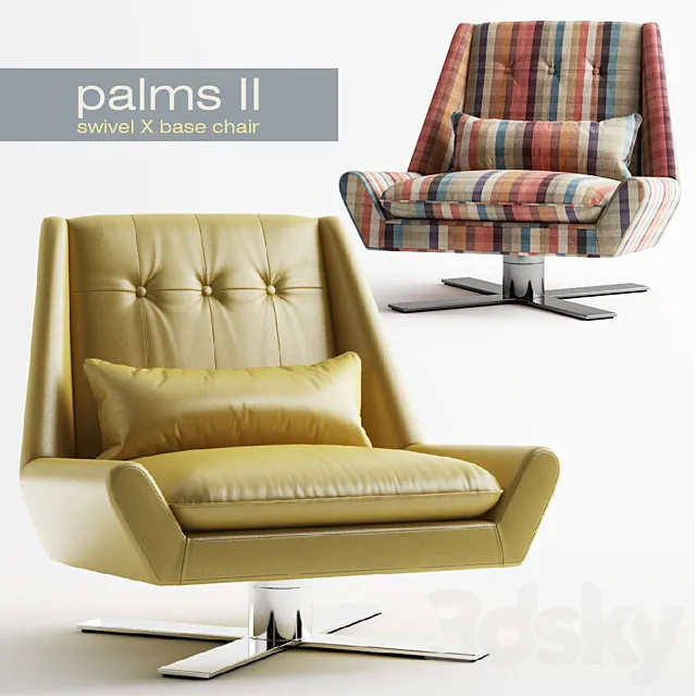 Palms II - Swivel X Base Chair Free Download