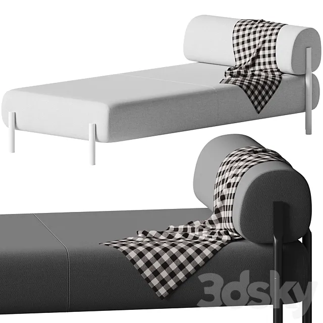 Palo Modular Lounger by Hem 3DModel