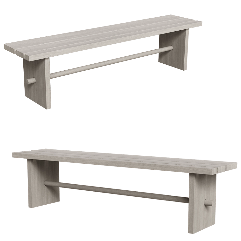 Palo Nero - Bench Ethnika 3D Model