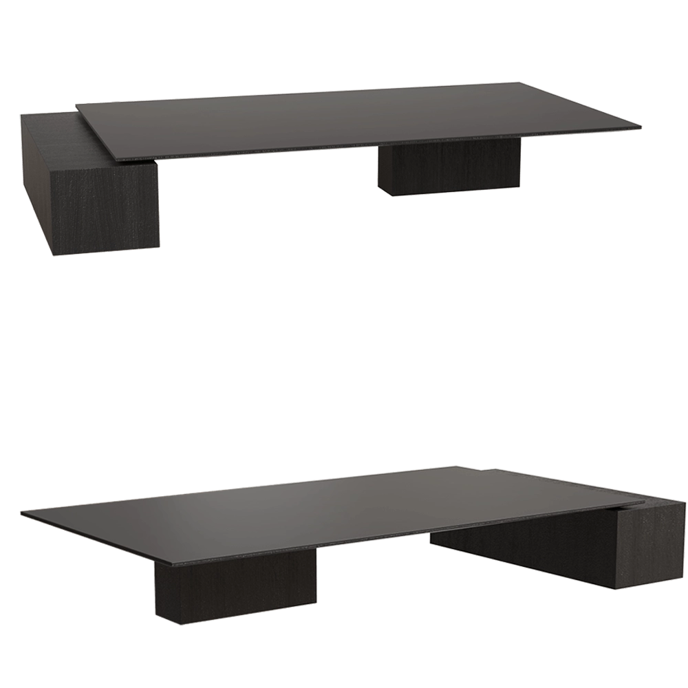 Palo Nero - Coffee table Purezza 3D Model