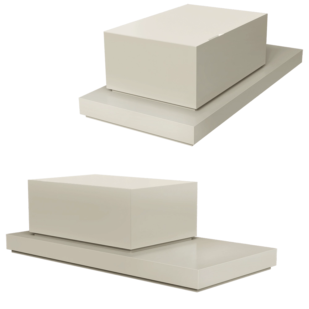 Palo Nero - Nightstand Simmetria 3D Model