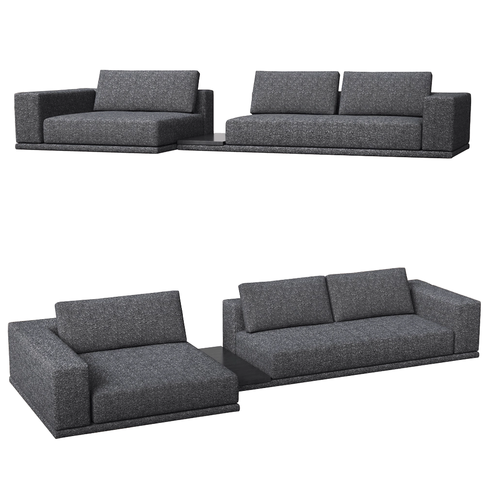 Palo Nero - Sofa Leggero 3D Model