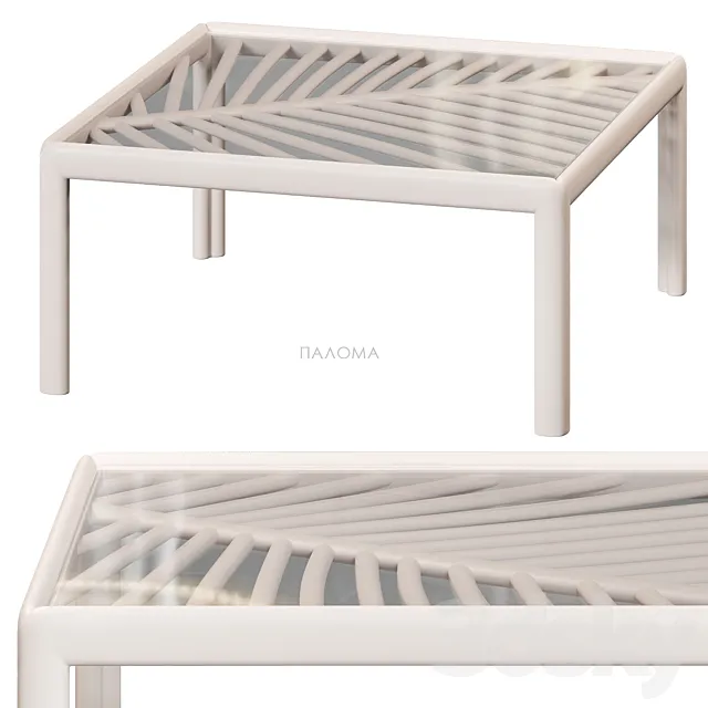 Paloma coffee table Divan.ru 3D Model