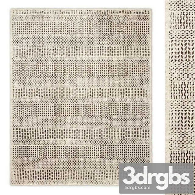 Palomar Hand Knotted Wool Rug Rh 3D Model Free