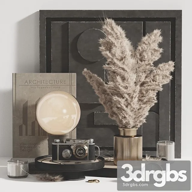 Pampas decor set