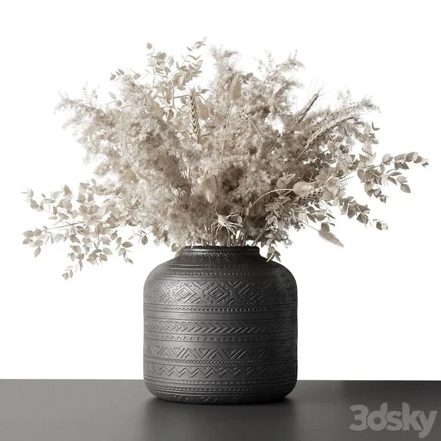 Pampas vase 3D Model