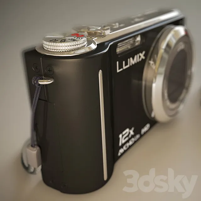 Panasonic DMC-TZ7 3DModel