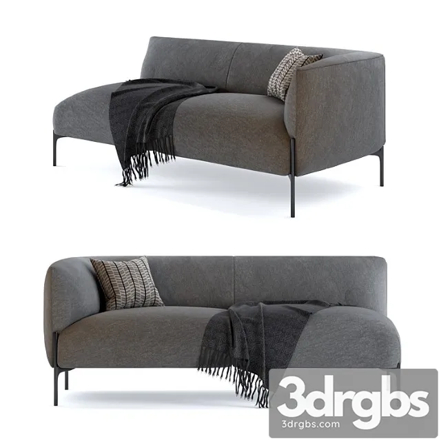 Panda sofa 2 3D Model Free