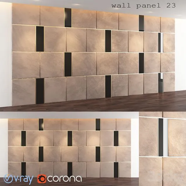 Panel 23 3D Model