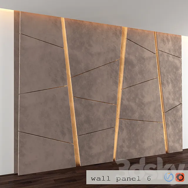 Panel 6 3D Model