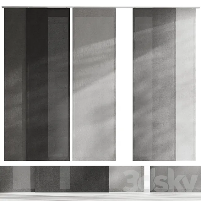 Panel curtains Free Download