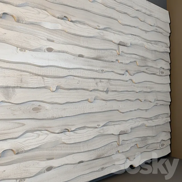 Panel edging boards 3DModel