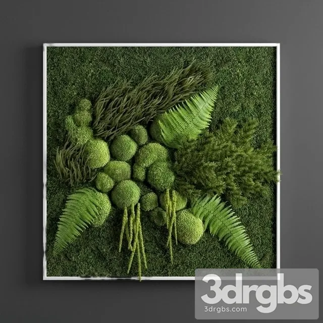 Panel Green 3D Model Free