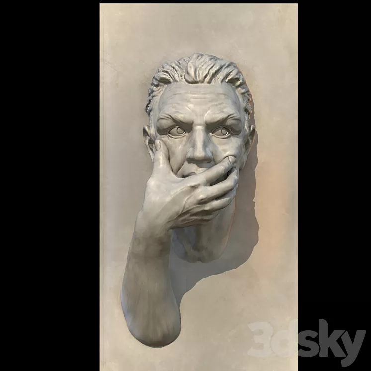 "Panel ""I will not say""" 3D Model