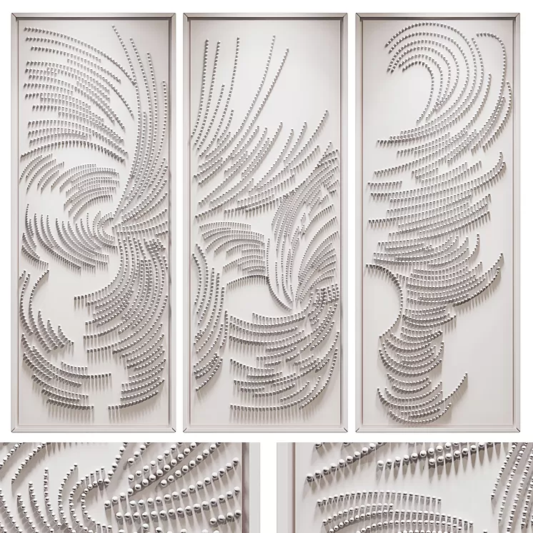 Panel Jane Puylagarde 3D Model Free