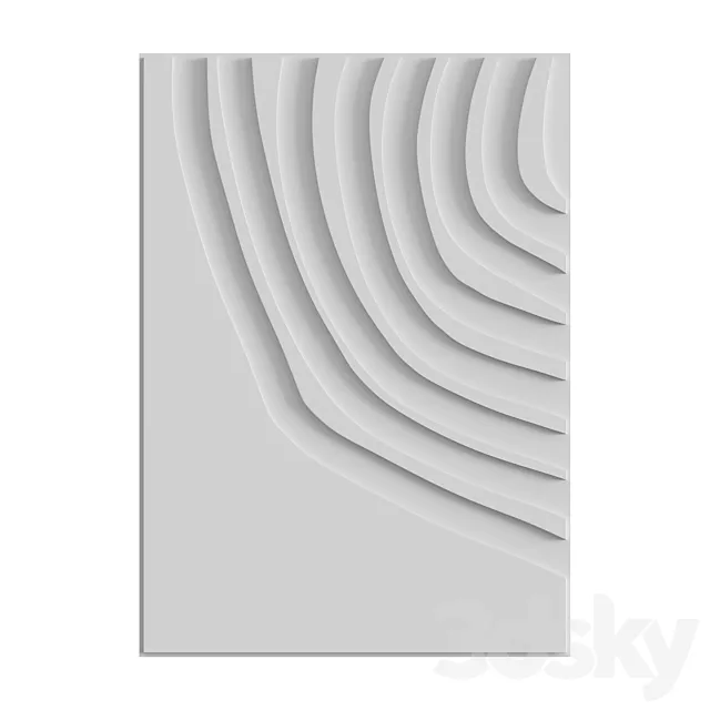 Panel No. 74 3D Model