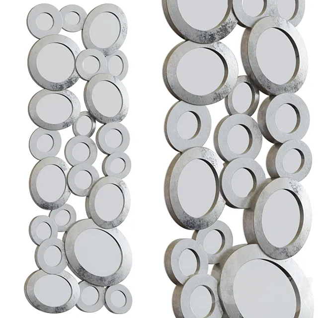 Panel Rings with mirrors Free Download
