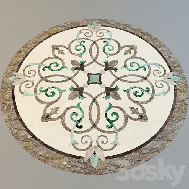 panels of marble 3DModel