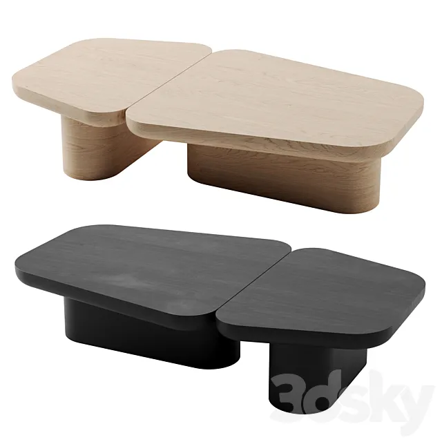 Pangea Coffee Table by Secolo 3D Model