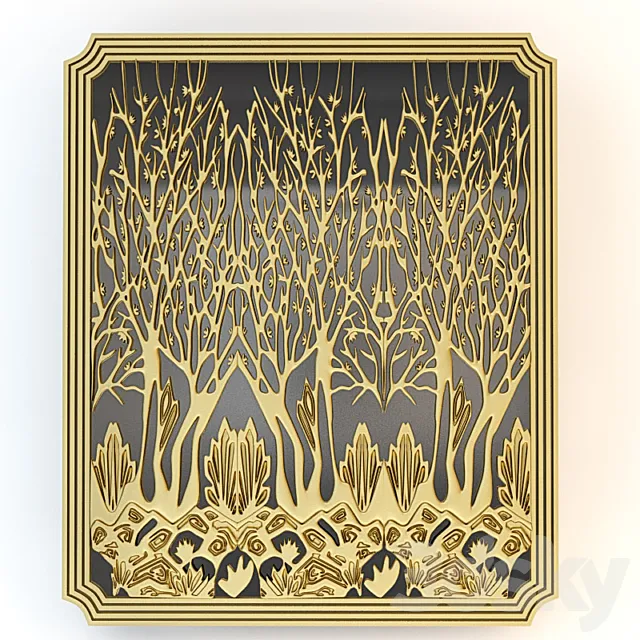 Pano decorative large 3D Model