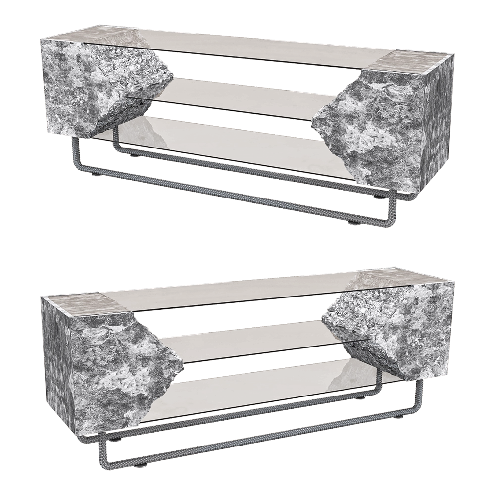 Panoptikum Collections - TV stand Breakfree 3D Model