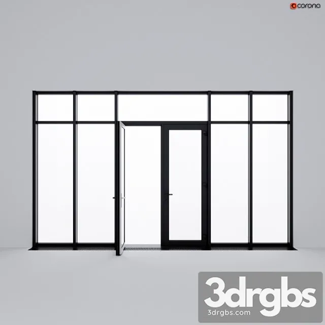 Panoramic glazing 3D Model Download