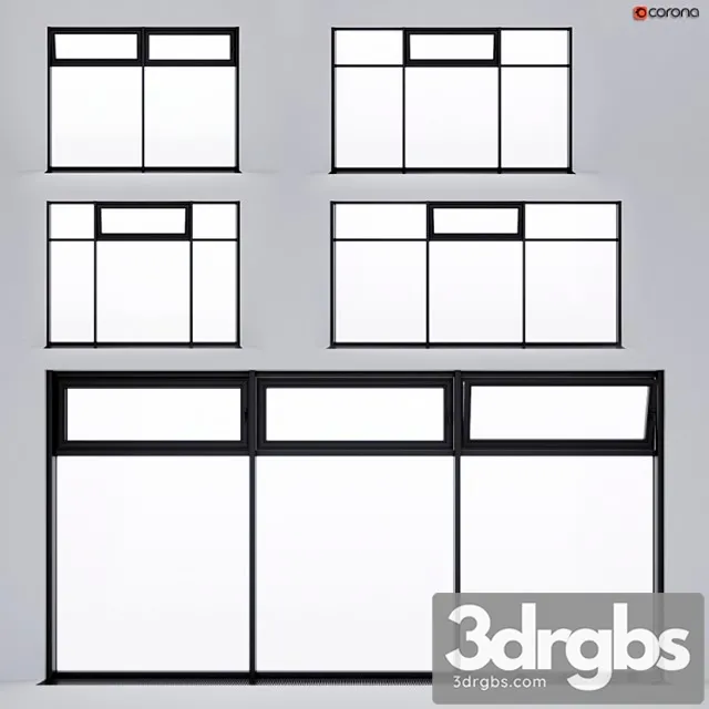 Panoramic glazing_1 3D Model Free