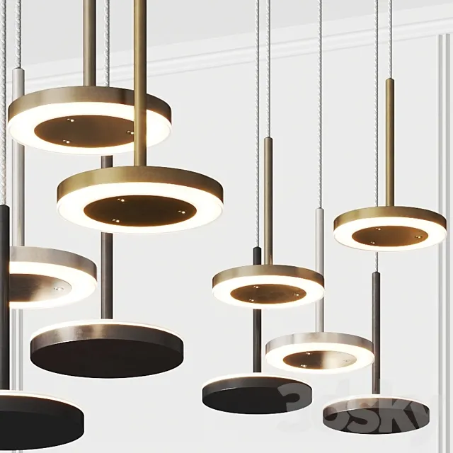 Panzeri Bella Pendants 3DModel