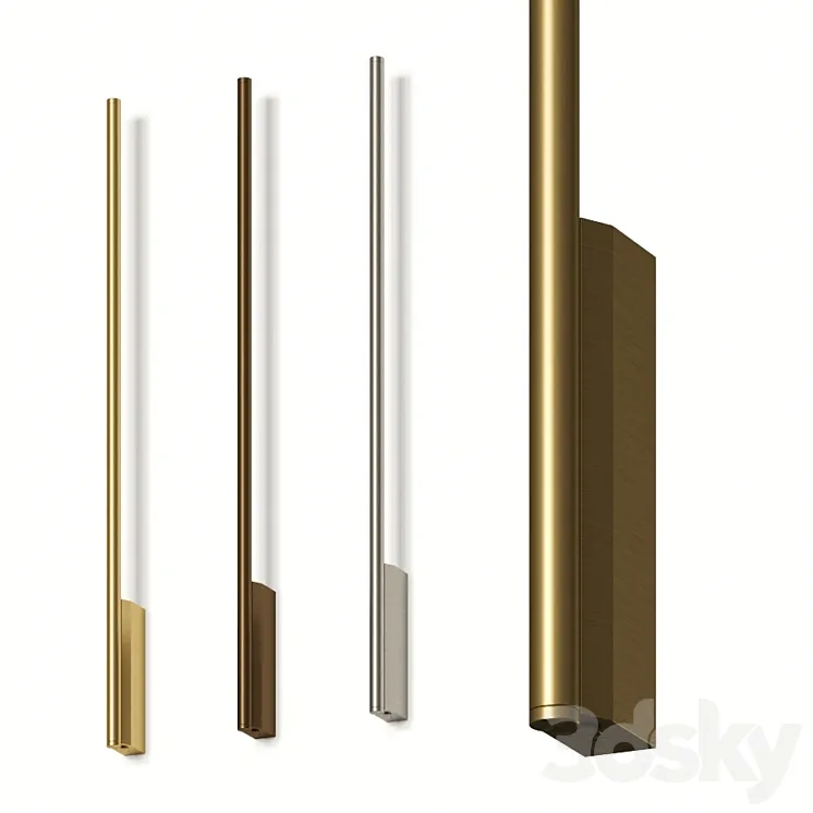 Panzeri Hilow Wall Lamps 3D Model Free