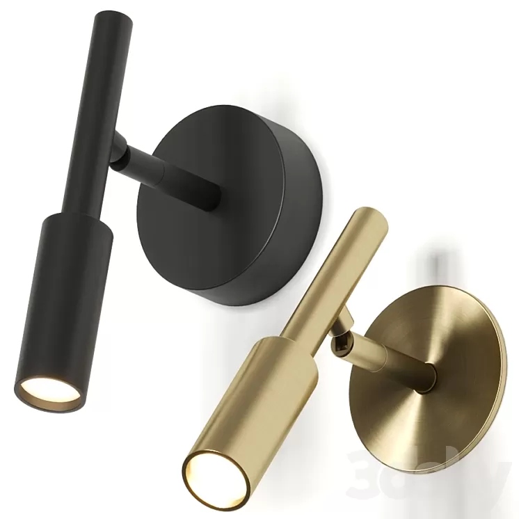 Panzeri Tubino / Lampatron Bernard Wall Lamps 3D Model Free