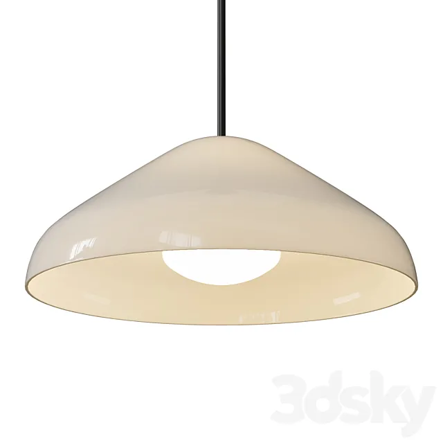 Pao Glass Pendant 3D Model