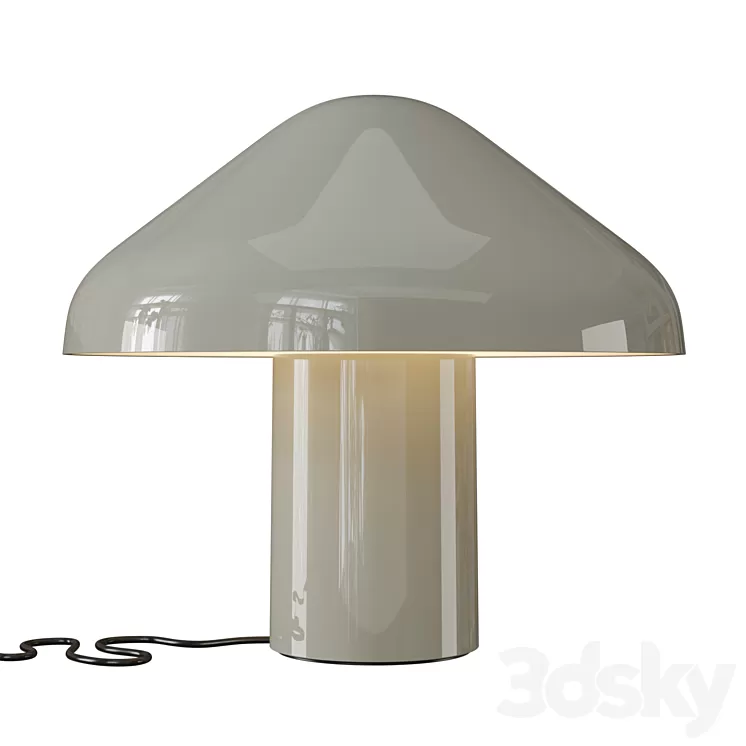 Pao Glass Table Lamp 3D Model