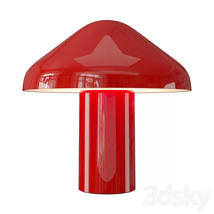 Pao Portable Lamp 3D Model Free