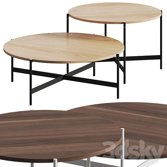 Paola Lenti Heron Coffee Tables 3DModel