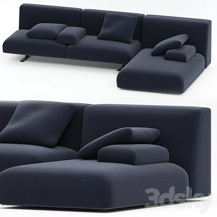 Paola Lenti MOVE Modular sofa N4 3D Model