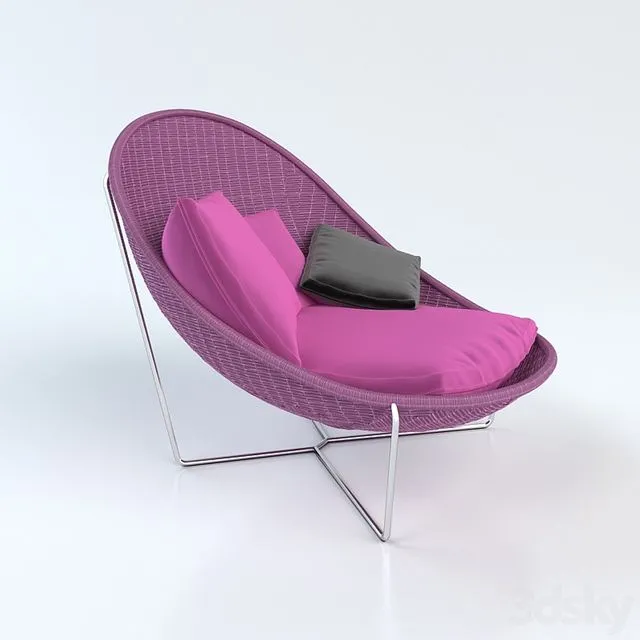 Paola Lenti Nido 3D Model