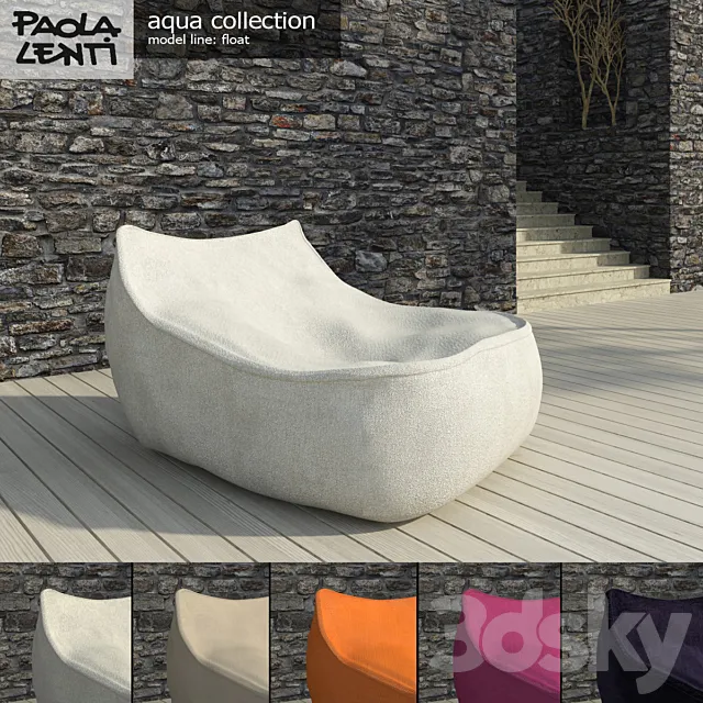 Paola Lenti Outdoor Furniture 4 3D Model