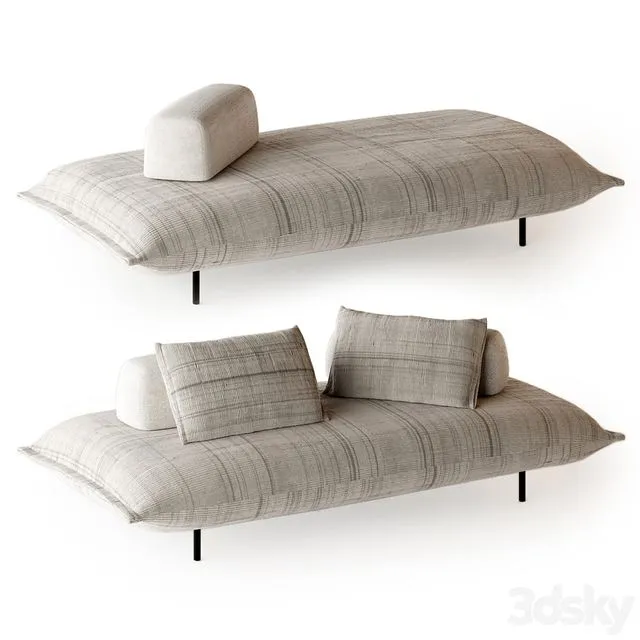 Paola lenti pod sofa 3D Model