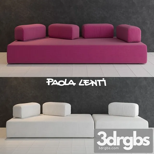 Paola lenti ribbon 2 3D Model Free
