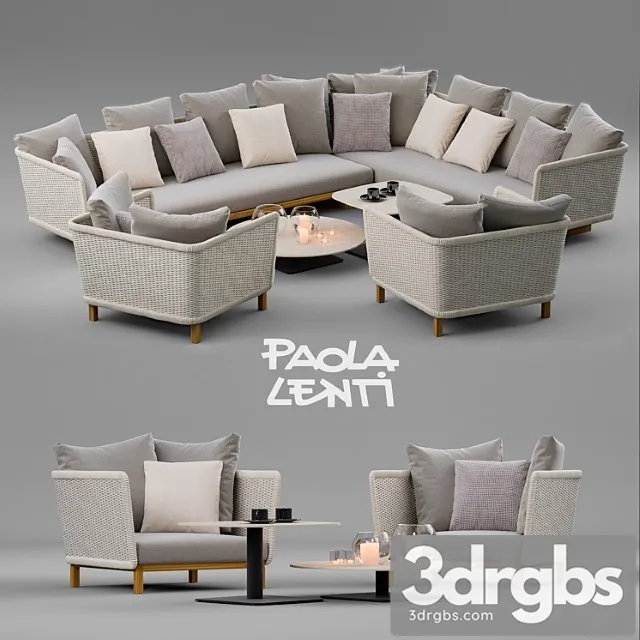 Paola lenti sabi 2 3D Model Free