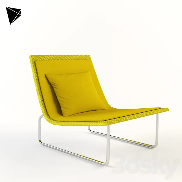 Paola Lenti Sand Chair 3D Model