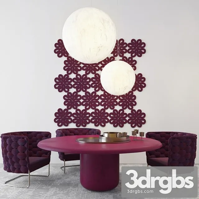 Paola lenti set 2 3D Model Free