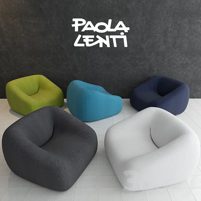 Paola Lenti smile 3D Model