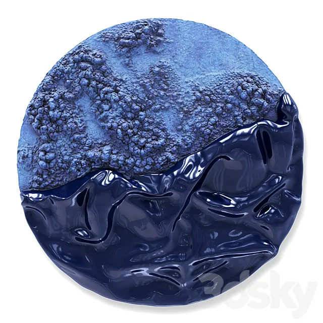 Paola Romano Luna Evolutiva wall art 3DModel