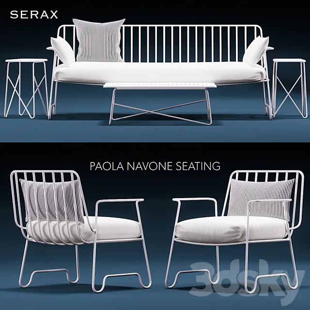 PAOLA SOFA SET 3DModel