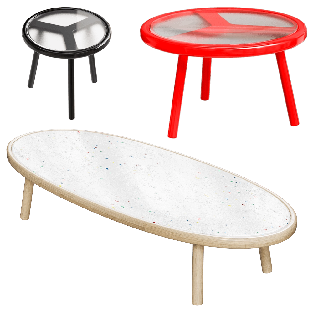 Paola Zani - Coffee tables FPT 3D Model