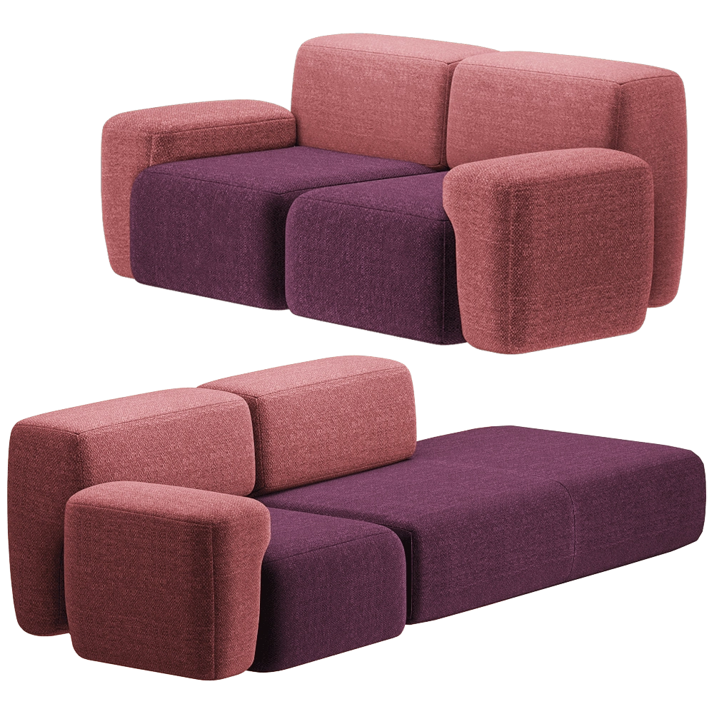 Paola Zani - Sofa Igea 3D Model