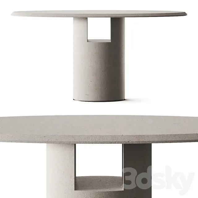 Paolo Castelli Alba Console Table 3D Model