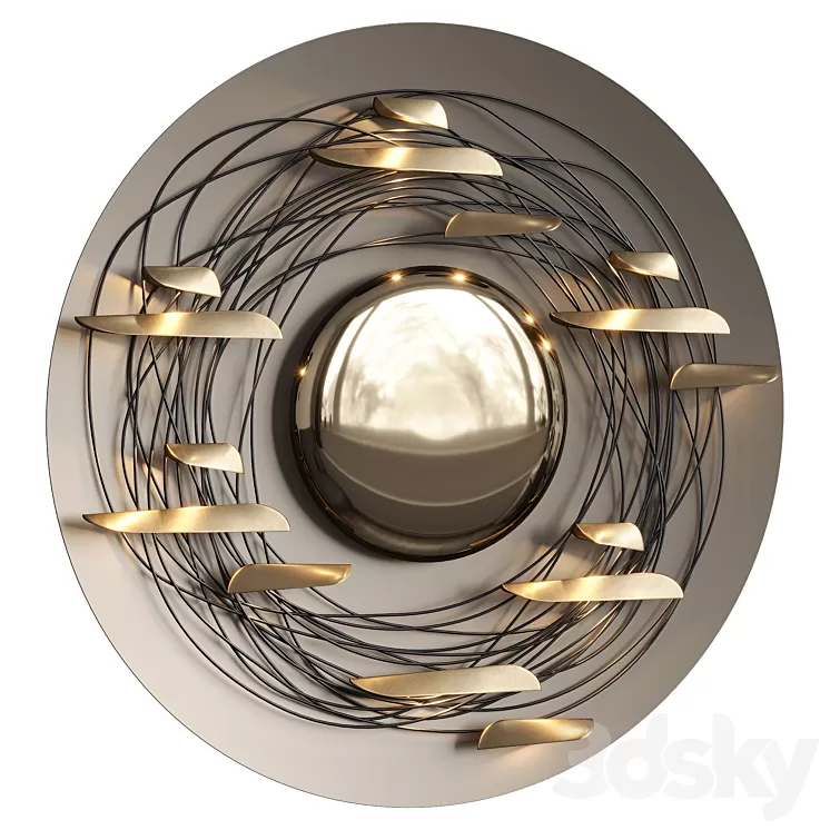Paolo Castelli Anodine Circle Light 3D Model